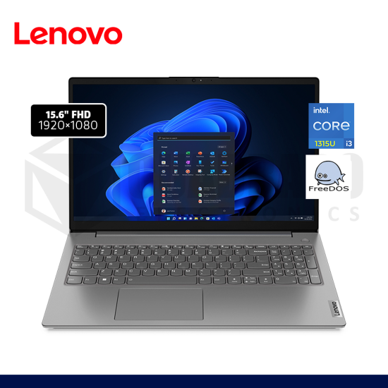 LAPTOP LENOVO V15 G4 IRU INTEL CORE I3-1315U 8GB 512GB SSD 15.6" FREE DOS 83A100EMLM