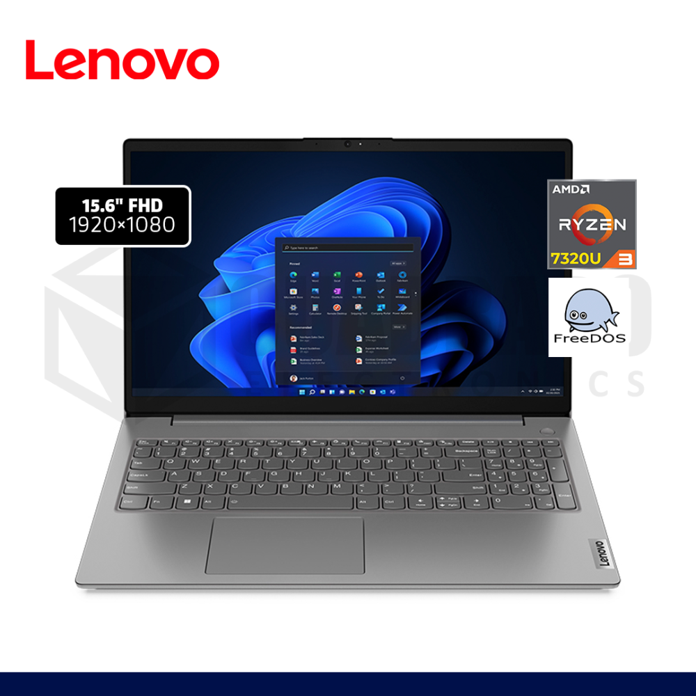 LAPTOP LENOVO V15 G4 AMN AMD RYZEN 3-7320U 8GB 256GB SSD 15.6" FREE DOS /82YU00X4LM