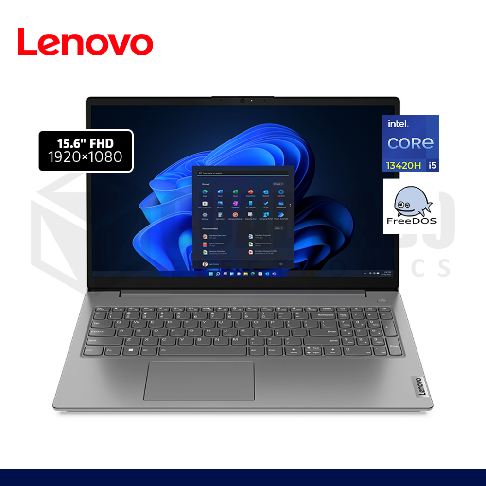 LAPTOP LENOVO V15 G4 IRU INTEL CORE I5-1335U 16GB 512GB SSD 15.6" WIN 11 PRO NAO / 83CCS00400