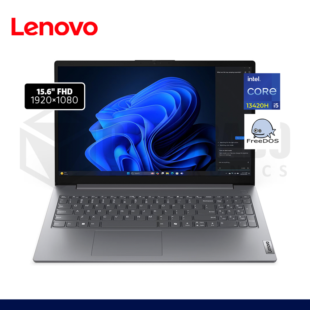 LAPTOP LENOVO V15 G5 IRL INTEL CORE I5-13420H 8GB 512GB SSD 15.6" FREE DOS  / 83GW005LLD
