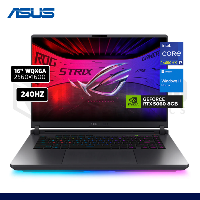 LAPTOP ASUS ROG STRIX G615J G615JMR-AS74 INTEL CORE I7-14650HX 16GB  1TB SSD RTX 5060 8GB 16" W11 / 90NR0LB1-M000M0