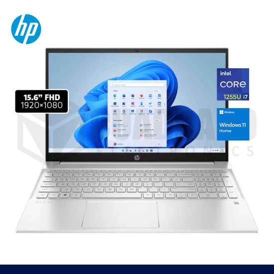LAPTOP HP PAVILION 15-EG2506LA INTEL CORE I7-1255U 12GB  512GB SSD 15.6" W11 / 91S39LA#ABM