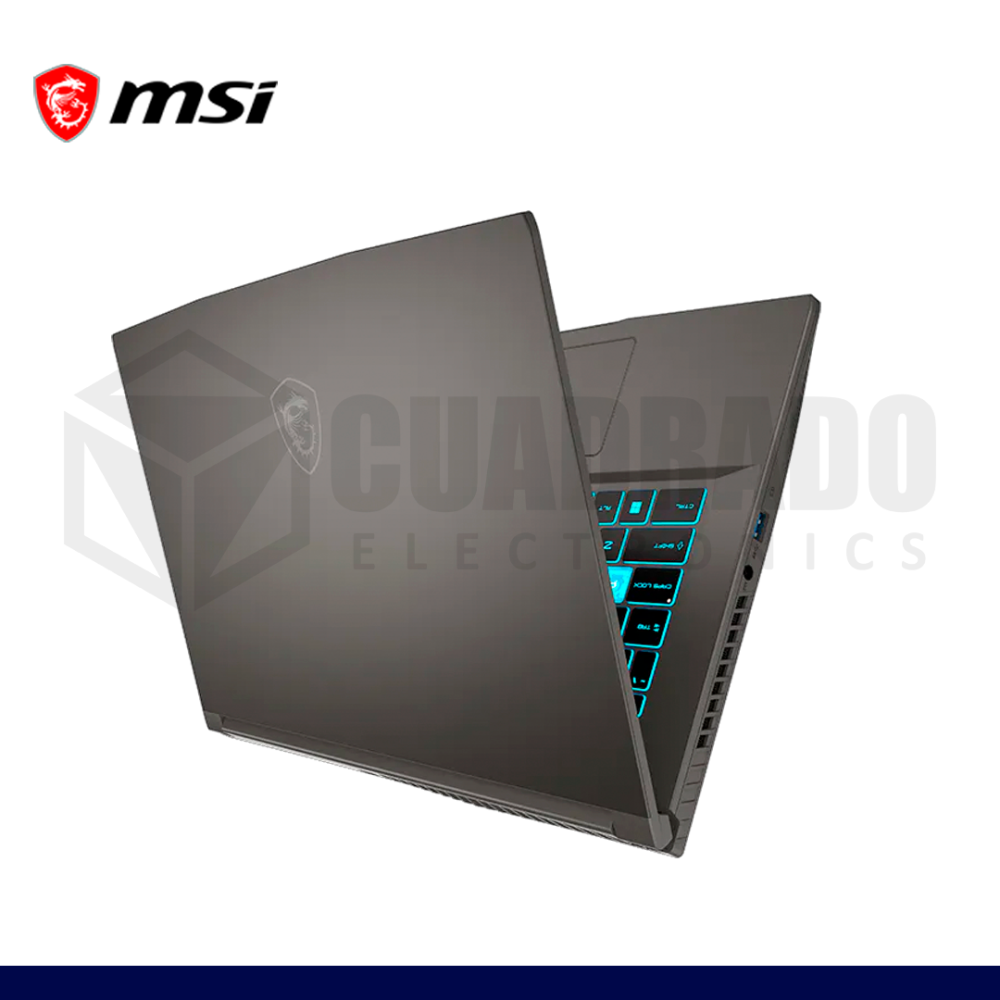 LAPTOP MSI THIN A15 B7UC AMD RYZEN 5-7535HS 16GB 512GB SSD RTX 3050 4GB 15.6" FREEDOS - GARANT?A DE 2 A?OS / B7UC-634XPE