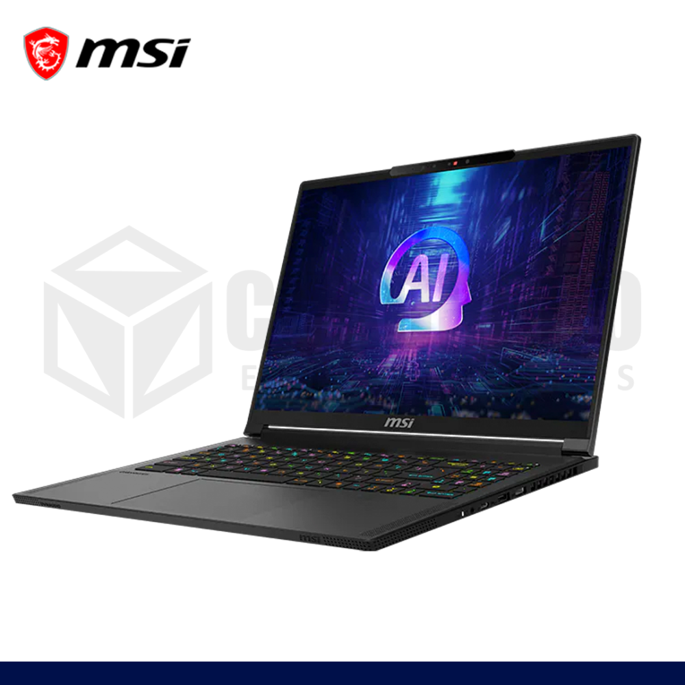 LAPTOP MSI STEALTH A16 AI+A3HWIG AMD RYZEN 9 365 32GB 1TB SSD RTX 5080 16GB 16" WIN 11 /BBARI36532GXXDX11NGP