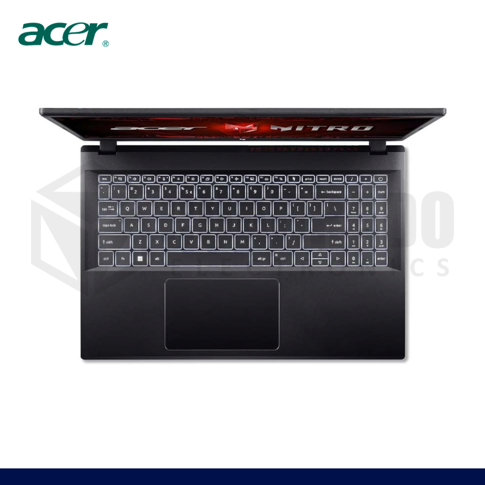 LAPTOP ACER NITRO ANV15-51-53PX INTEL CORE I5-13420H 8GB 512GB SSD RTX 3050 6GB 16" FREE DOS / NH.QN9AL.00Y