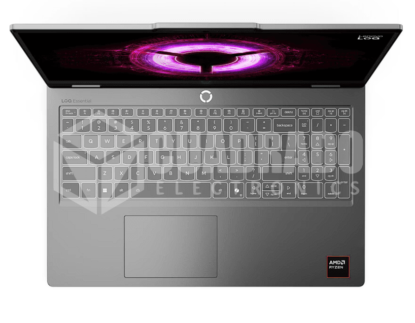 LENOVO LOQ ESENCIAL 15ARP11 (83VA001PUS) AMD RYZEN 7-170 16GB DDR5 512GB SSD 15.6"FHD-144HZ TECLADO AMERICANO RTX5050-8GB WIN 11 HOME BATERIA 3 CELL COLOR ECLIPSE BLACK 3