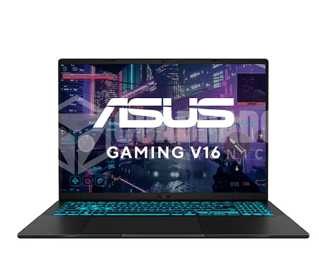ASUS V16 GAMING V3607VM-ES74 Intel Core 7-240H 16GB DDR5 512GB SSD 16"WUXGA -144HZ NVIDIA GEFORCE RTX5060-8GB AMERICANO RETROILUMINADO WIN 11 HOME BATERIA 3 CELL COLOR MATTE BLACK