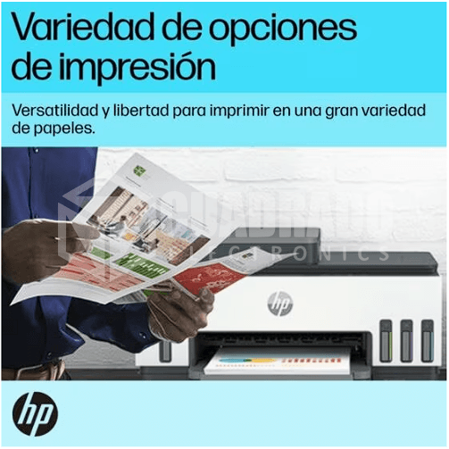 IMPRESORA MULTIFUNCIONAL HP SMART TANK 750 WIFI/BT/LAN 3
