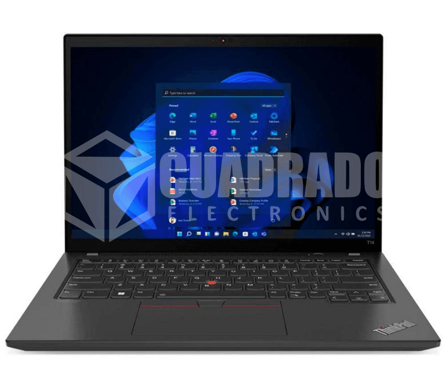 LAPTOP LENOVO THINKPAD T14 GEN 3 INTEL CORE I5-1245U 16GB DDR4 512GB SSD 14" WUXGA TACTIL WIN11 PRO BLACK OPEN BOX