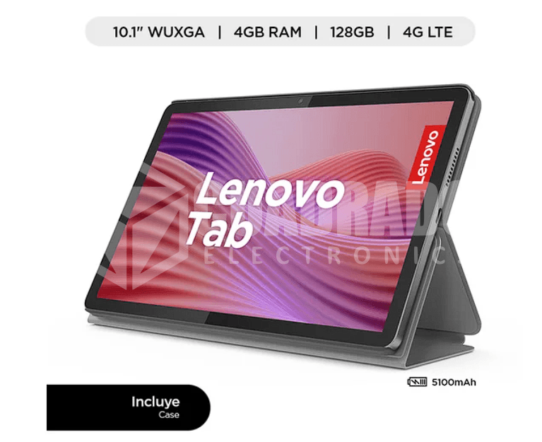 TABLET LENOVO TAB TB311XU 4GB 128GB LTE 10.1" WUXGA LUNA GREY
