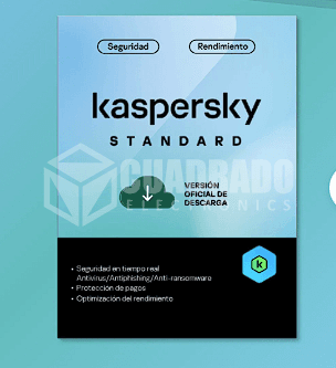 ANTIVIRUS KASPERSKY STANDARD 1PC 1 AÑO DIGITAL
