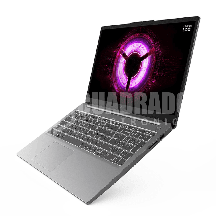 LENOVO LOQ 15ARP10E (83S0007FUS) AMD RYZEN 7-170 16GB DDR5 512GB SSD 15.6"FHD-144HZ RTX 4050-6GB WIN 11 HOME TECLADO AMERICANO RETROILUMINADO COLOR LUNA GREY 3