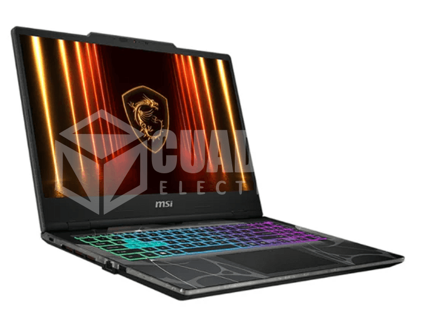 MSI CYBORD A15 AI B2HWEKG-071US AMD Ryzen 7-260 16GB DDR5 512GB SSD 15.6"FHD-144HZ NVIDIA GEFORCE RTX5050-8GB TECLADO AMERICANO RETROILUMINADO RTX5050-8GB WIN 11 HOME BATERIA 4 CELL COLOR BLACK