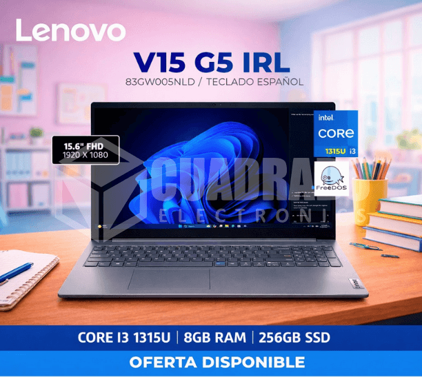 LAPTOP V15 G5 IRL INTEL CORE I3-1315U 8GB 256GB SSD 15.6" FHD FREEDOS / 83GW005NLD