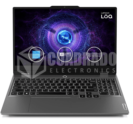 LAPTOP LENOVO LOQ 15IRX10 INTEL CORE I7-13650HX 16GB 512GB SSD RTX 5060 8GB 15.6" FHD 144HZ WIN11 HOME / 83JE002LUS