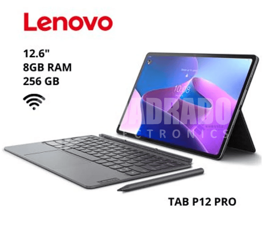 TABLET LENOVO TAB P12 PRO WITH KEYBOARD PACK AND PRECISION PEN 3 QUALCOMM SD870 8GB 256GB 12.6" 2K OLED 120HZ ANDROID 11 STORM GREY / TB-Q706F