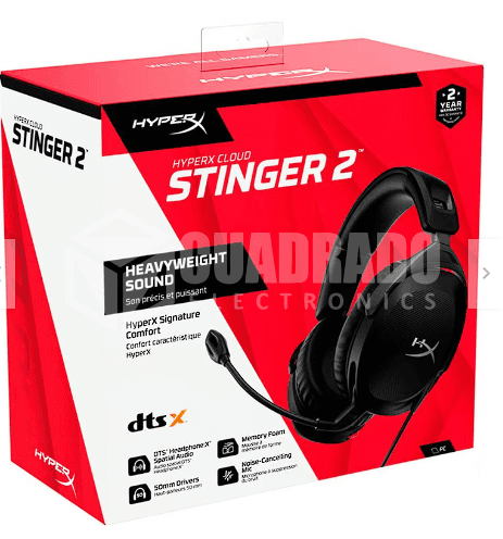 AUDIFONOS GAMER HYPERX CLOUD STINGER 2