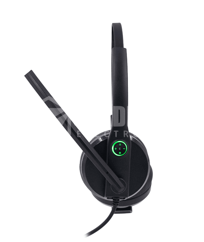 Audífono TEROS TE-8039CS, USB, Negro 2