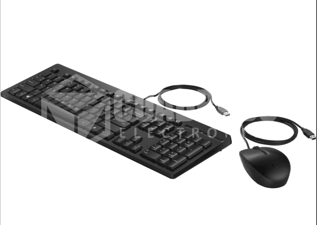 KIT TECLADO Y MOUSE HP 225 ( ) BLACK 2
